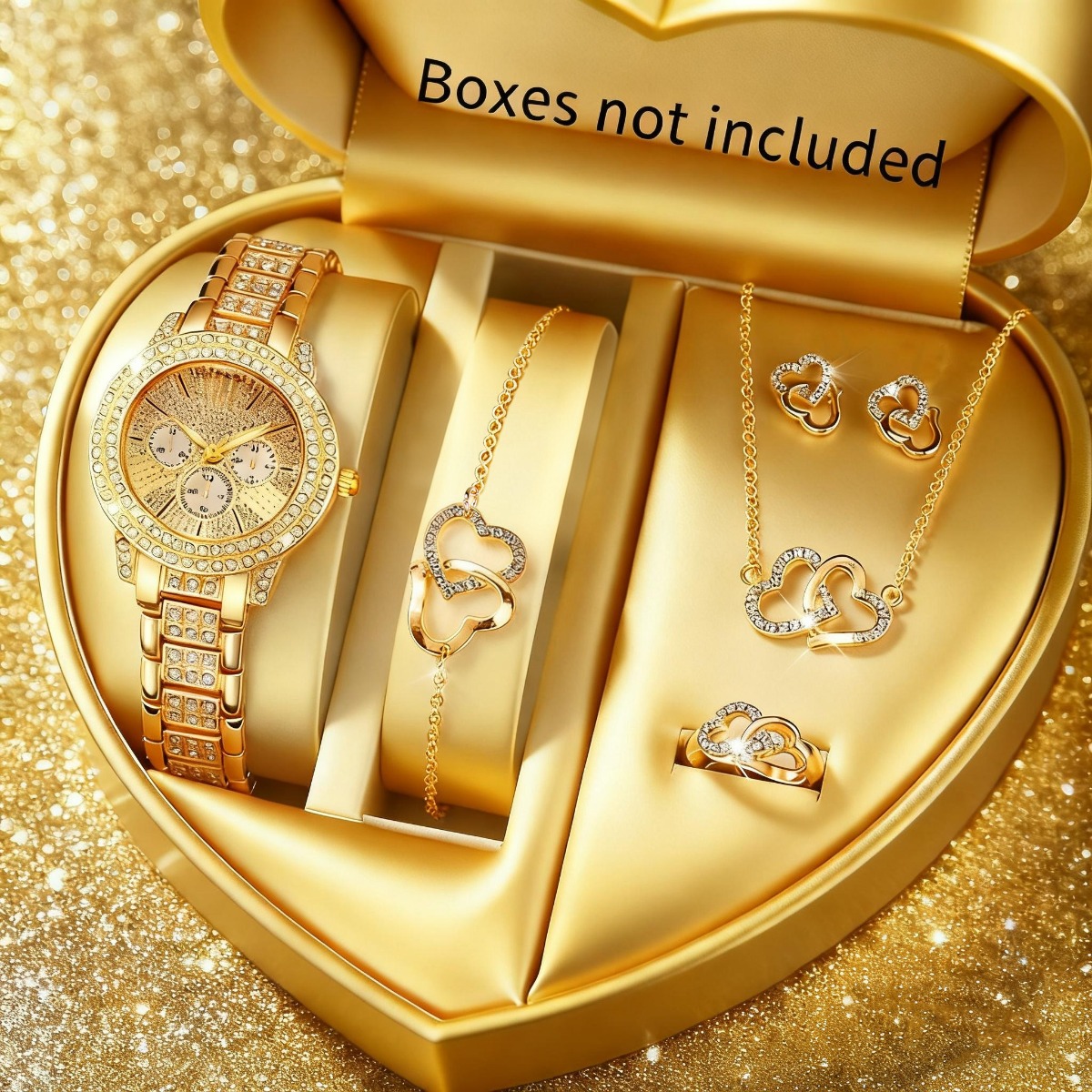 Mystery Jewelry Jar Watches - Reloj de lujo con diamantes de