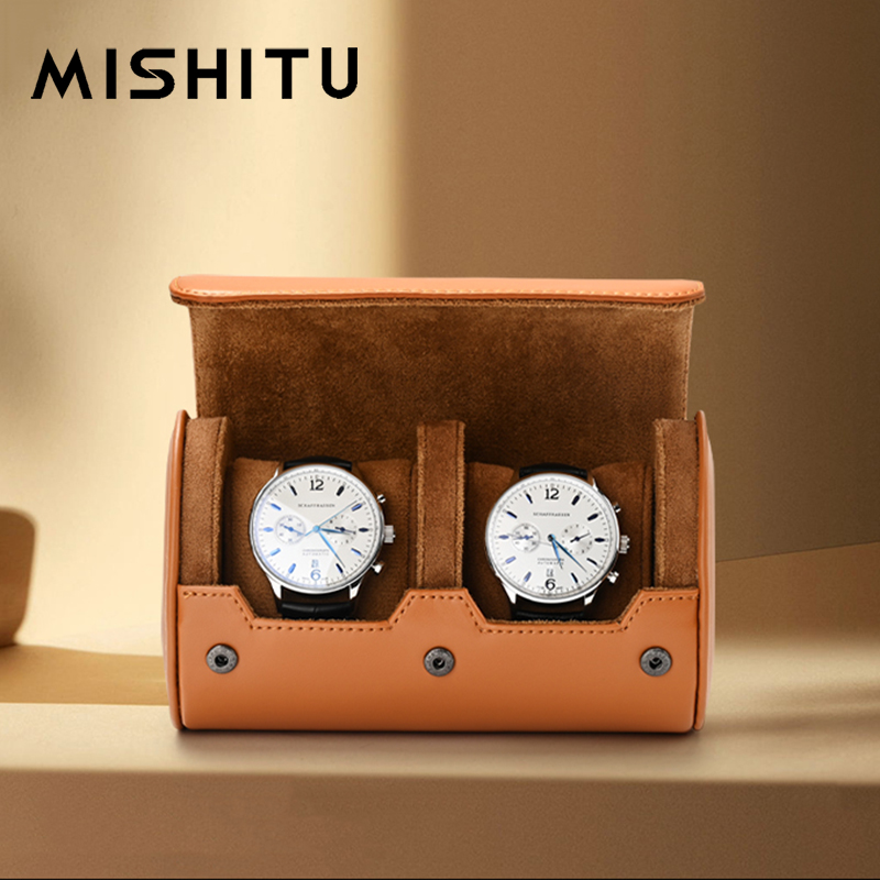 Jewelry Style Watches - MISHITU-rollo de almacenamiento de reloj con