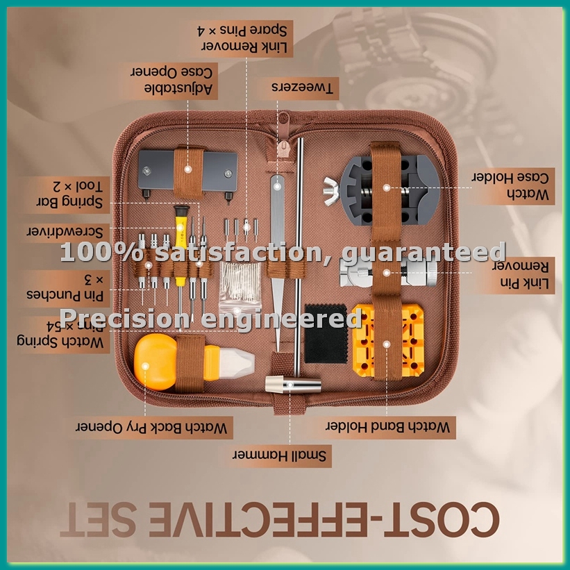 Watch Repair Tool Kit - Kit de Reparación de Relojes, Juego