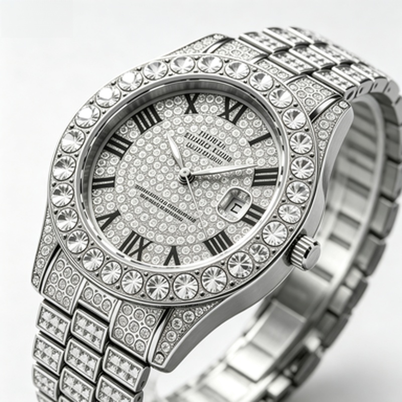 Mystery Jewelry Jar Watches - Reloj de Pulsera de Cuarzo Dorado