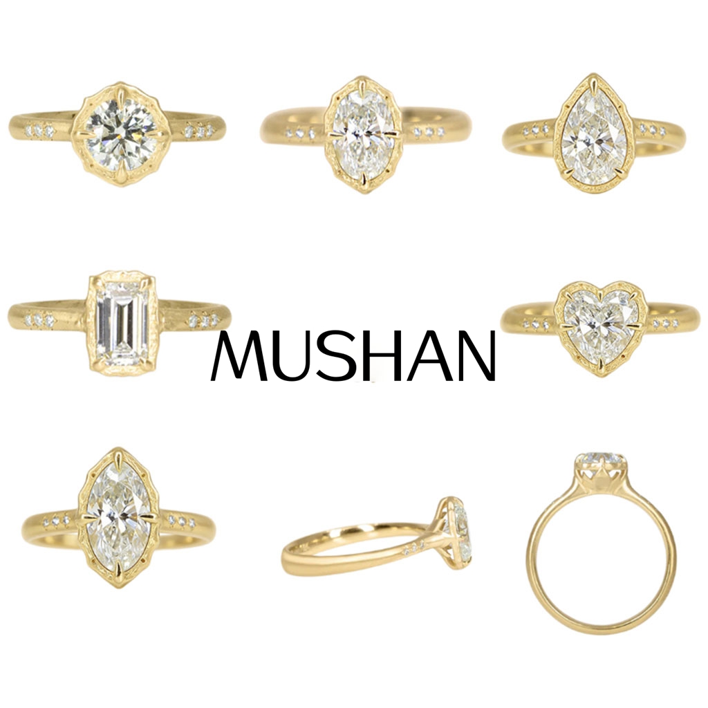 Moissanite Ring - Anillo de Plata de Ley 925