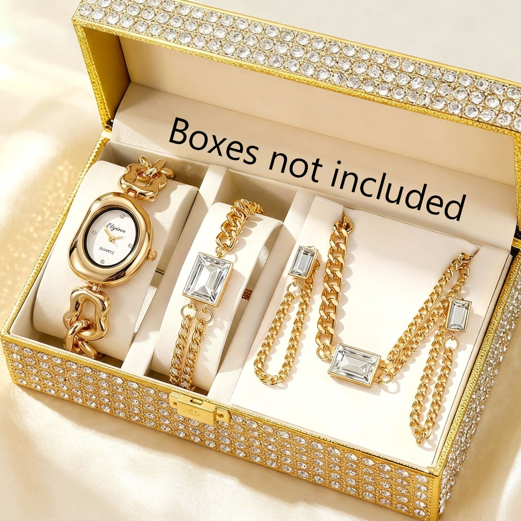 Mystery Jewelry Jar Watches - Juego de 5 relojes de cuarzo