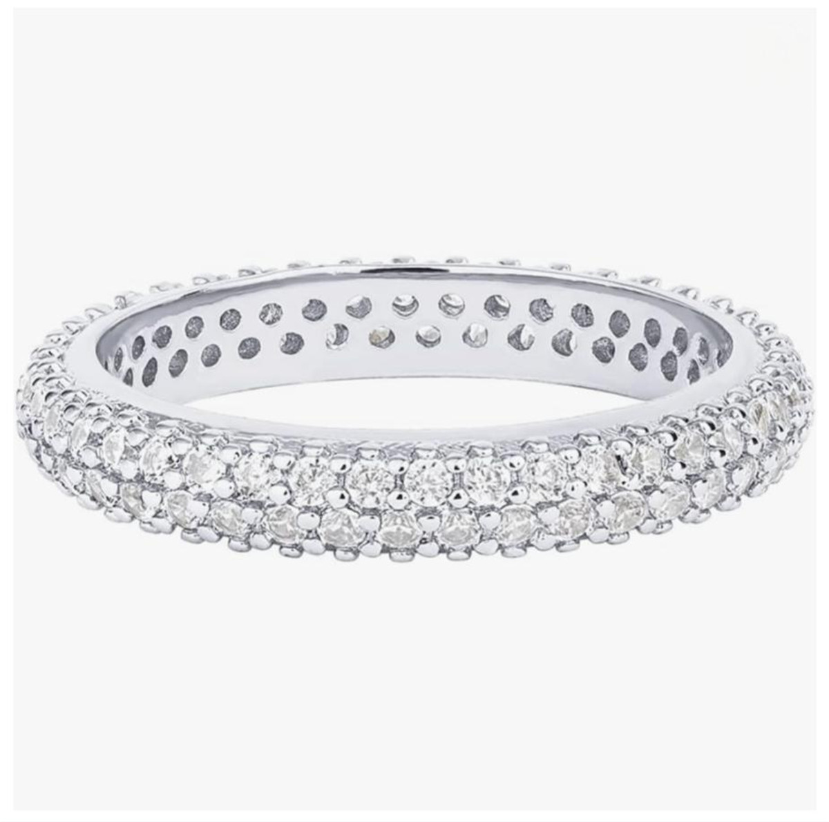 Anillo de compromiso de boda d - Moissanite Ring reseña y precio