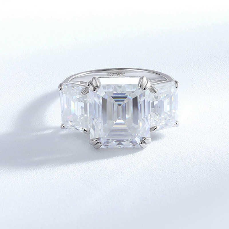 Anillo de Compromiso Smyoue co - Moissanite Ring reseña y precio