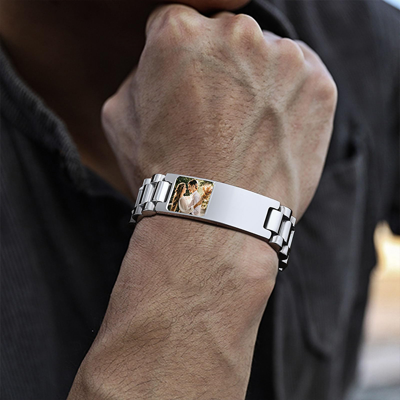 Pulsera con texto de imagen pe - Jewelry Style Watches reseña y precio