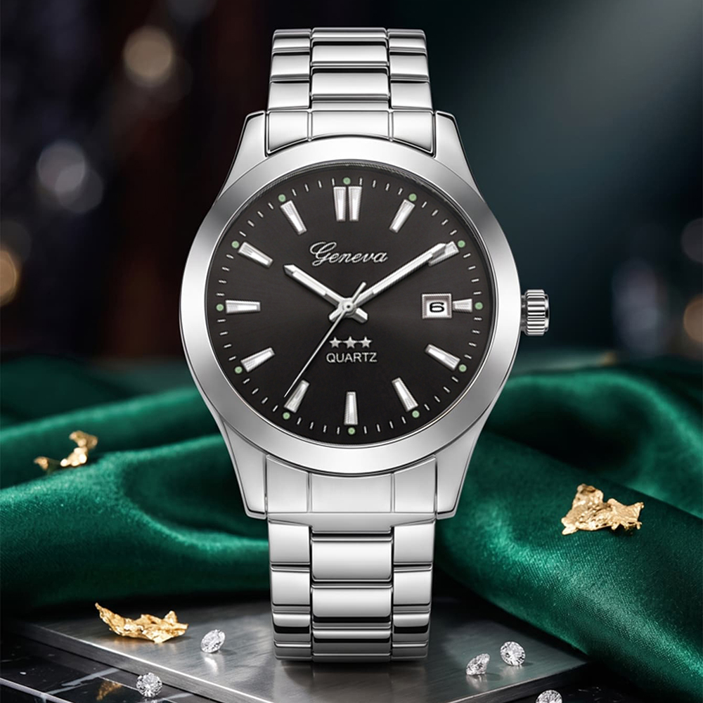 1 Pieza Reloj de Pulsera Unise - Jewelry Style Watches reseña y precio