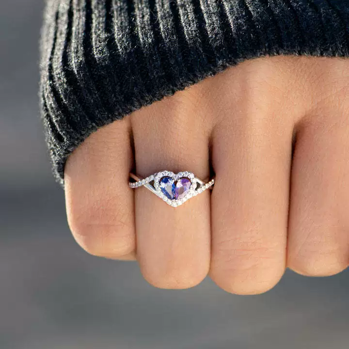 Anillo de Corazón Personalizad - Moissanite Ring reseña y precio