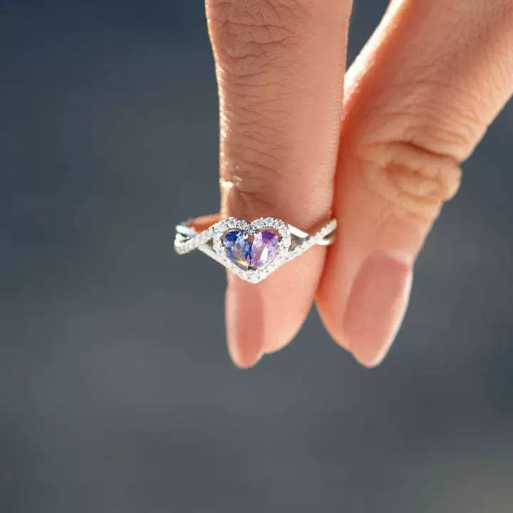 Anillo de Corazón Personalizad - Moissanite Ring reseña y precio