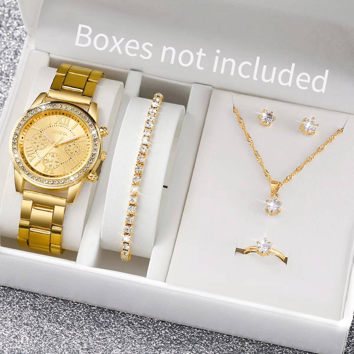 Juego de 6 relojes de pulsera  - Mystery Jewelry Jar Watches reseña y precio