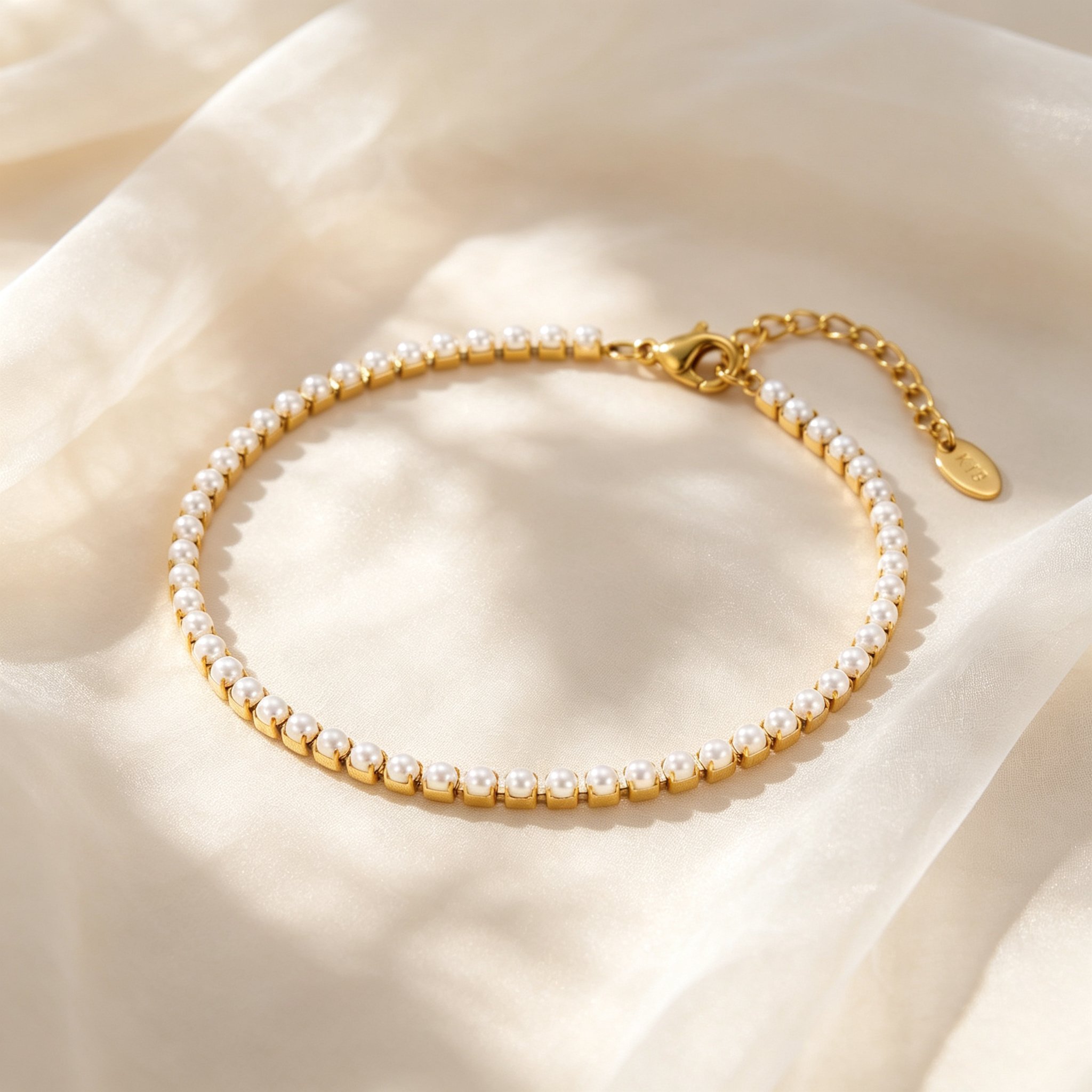 Elegante Tobillera de Perlas d - Jc Jewelry & Watches Photos reseña y precio