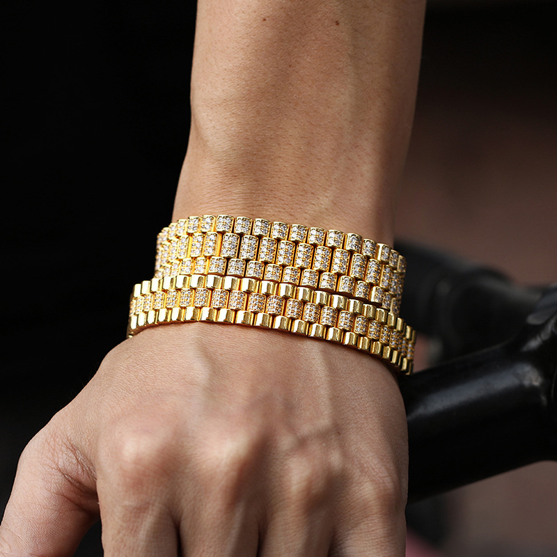 Pulsera de cadena de eslabones - Icebox Jewelry Watches reseña y precio