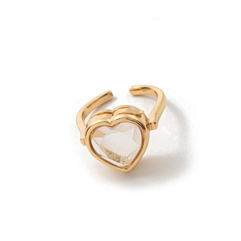 Anillo redondo/corazón que pue - Moissanite Ring reseña y precio