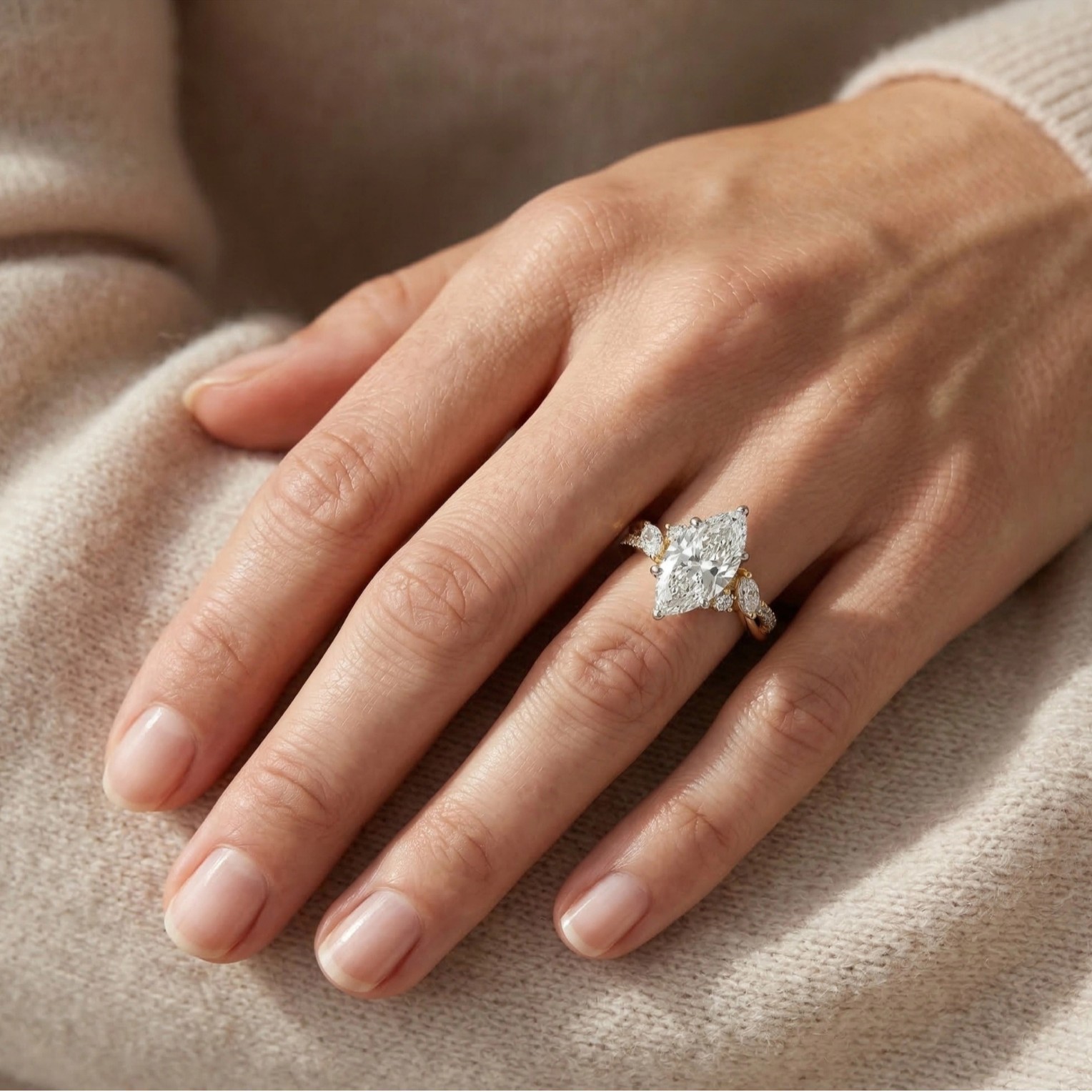 Anillo de Plata de Ley 925 con - Moissanite Ring reseña y precio