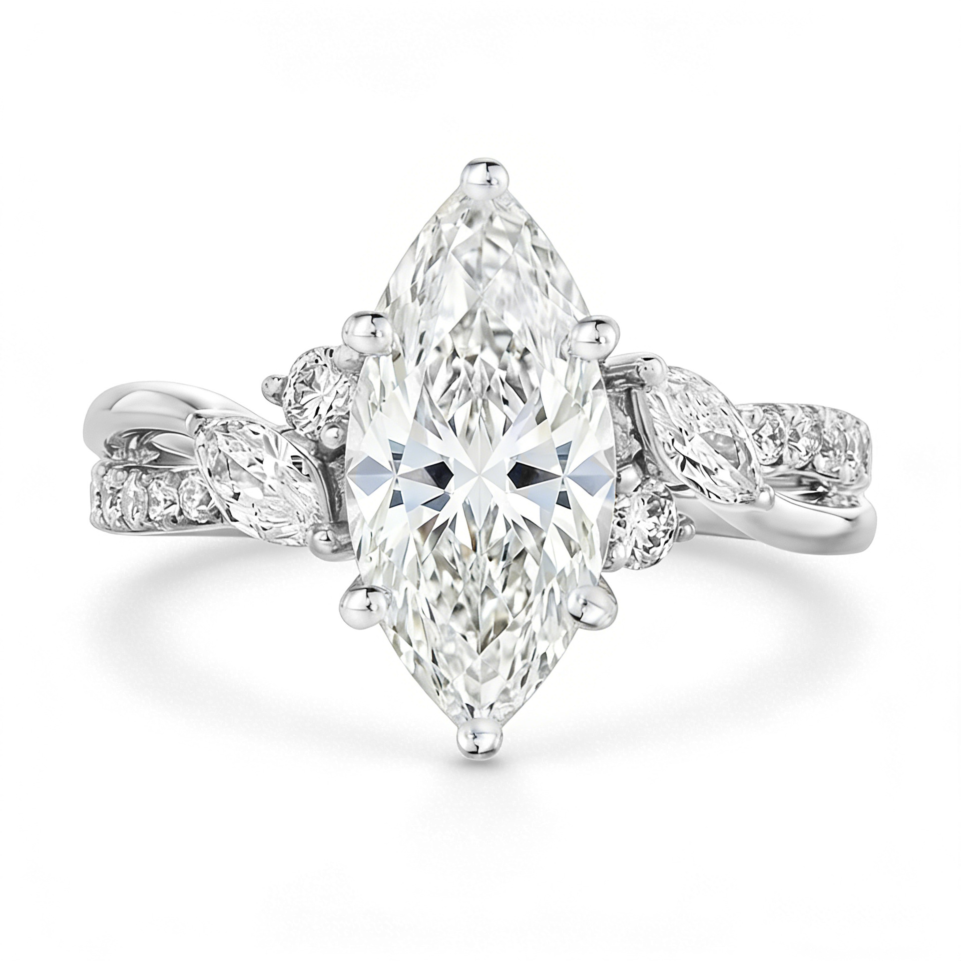 Anillo de Plata de Ley 925 con - Moissanite Ring reseña y precio