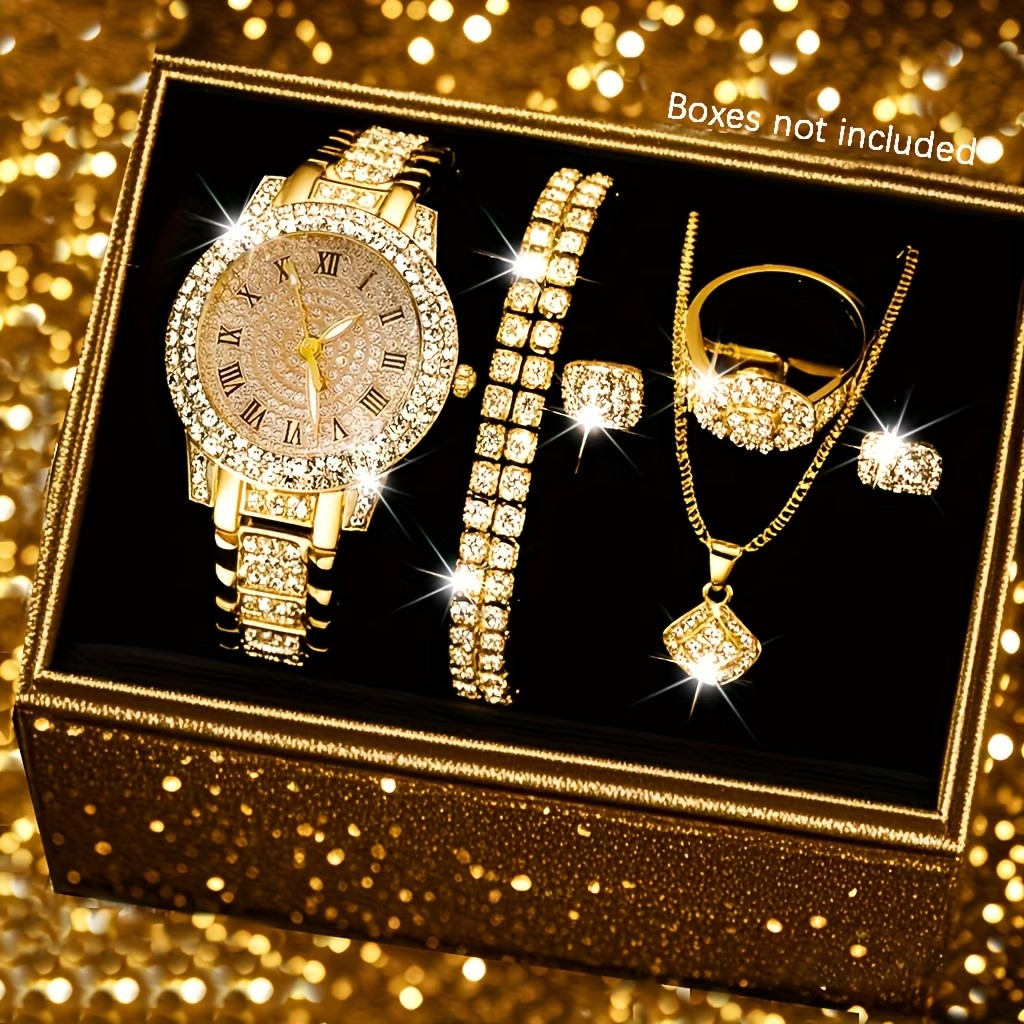 Conjunto de 6 piezas de reloj  - Jewelry Style Watches reseña y precio