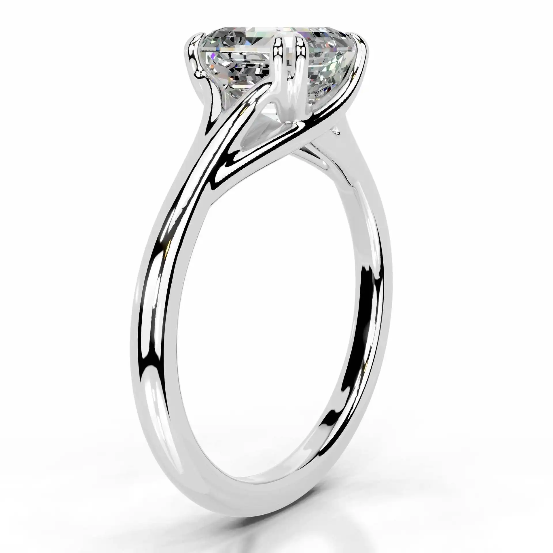 Anillo de Plata de Ley 925 con - Moissanite Ring reseña y precio