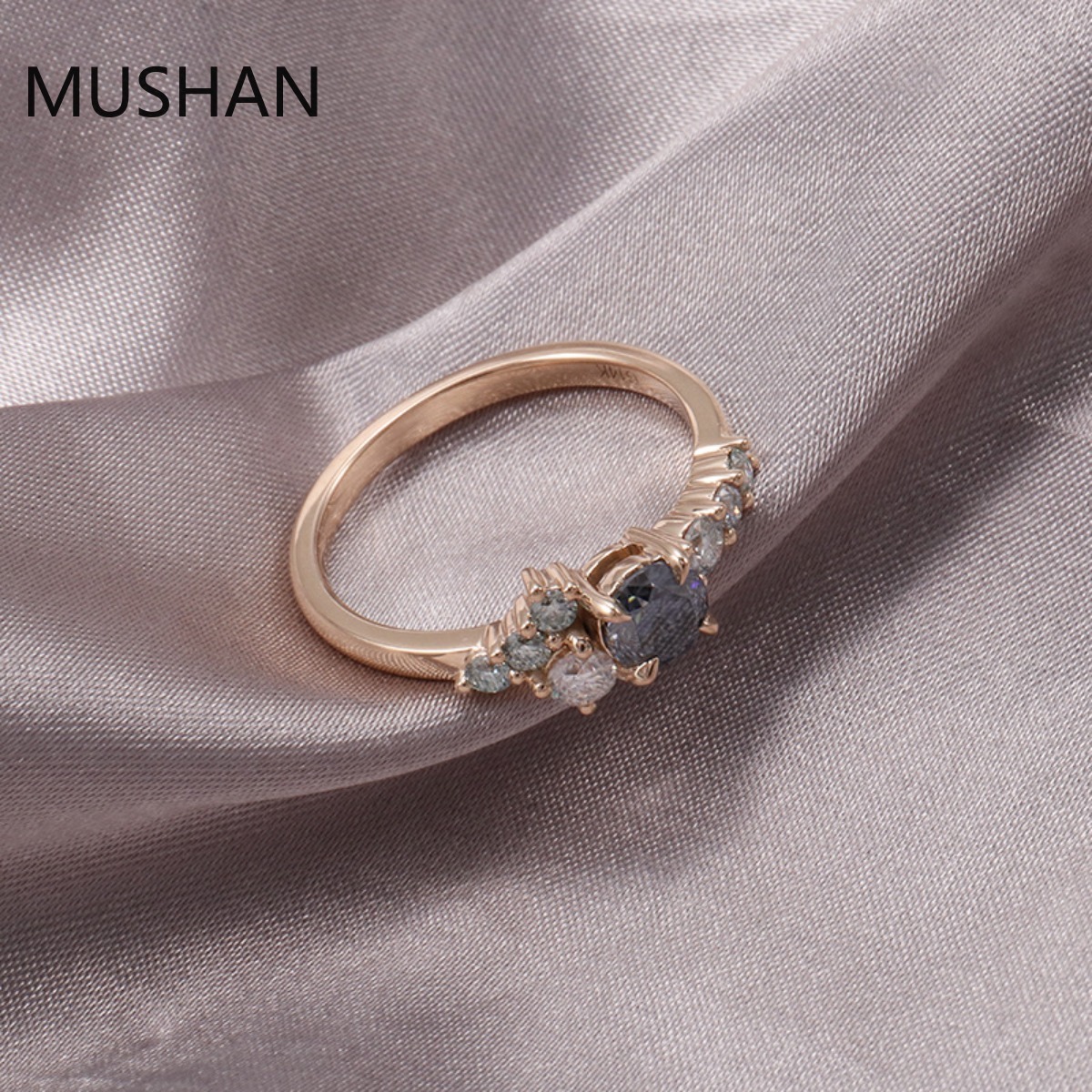 Anillos de oro de 14K y 18K de - Moissanite Ring reseña y precio