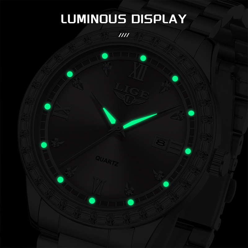 Reloj de Pulsera LIGE de Cuarz - Jewelry Style Watches reseña y precio