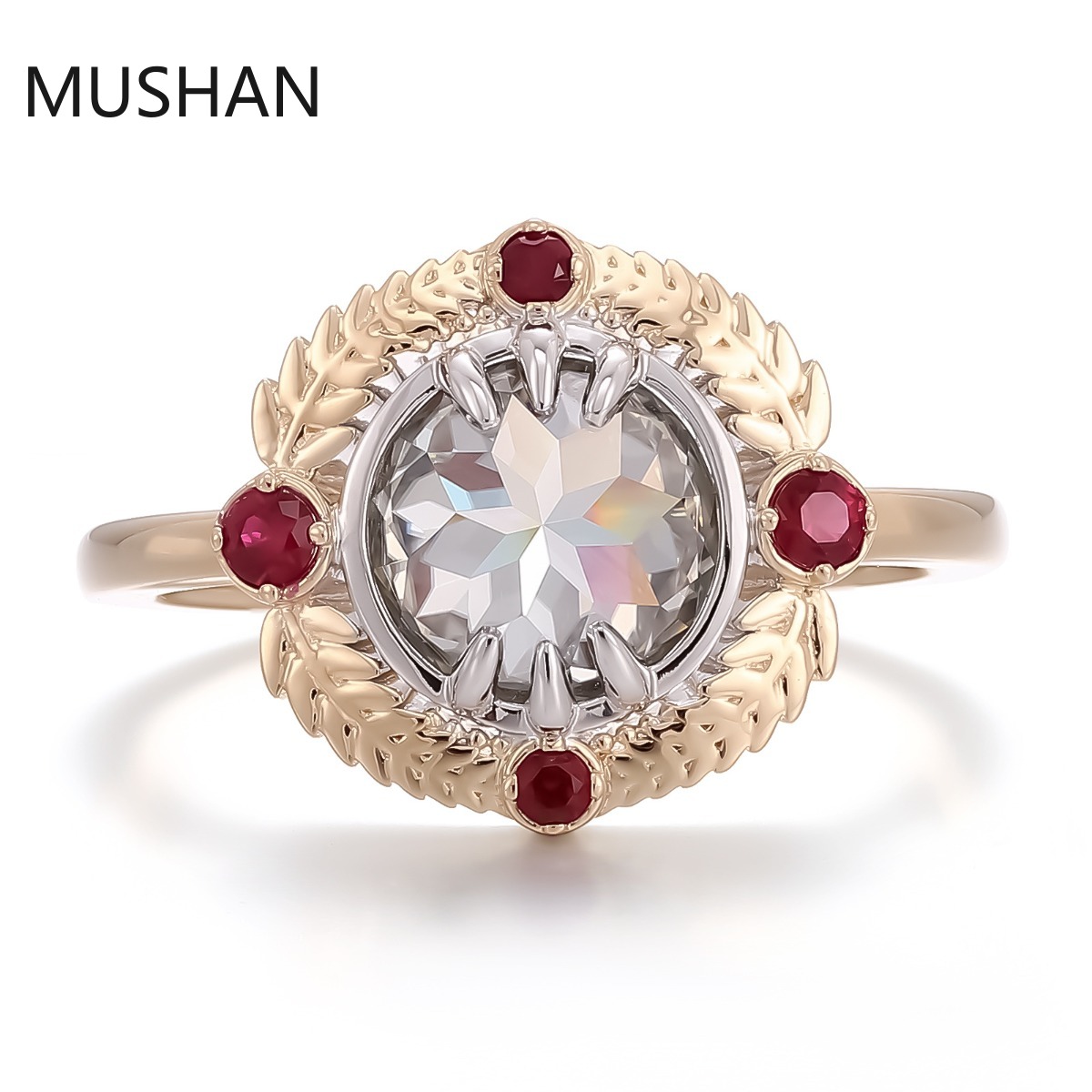 Anillo de Boda de Diamantes MU - Moissanite Ring reseña y precio