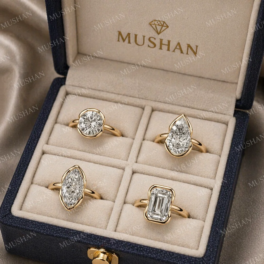 Anillo de Plata de Ley 925 con - Moissanite Ring reseña y precio