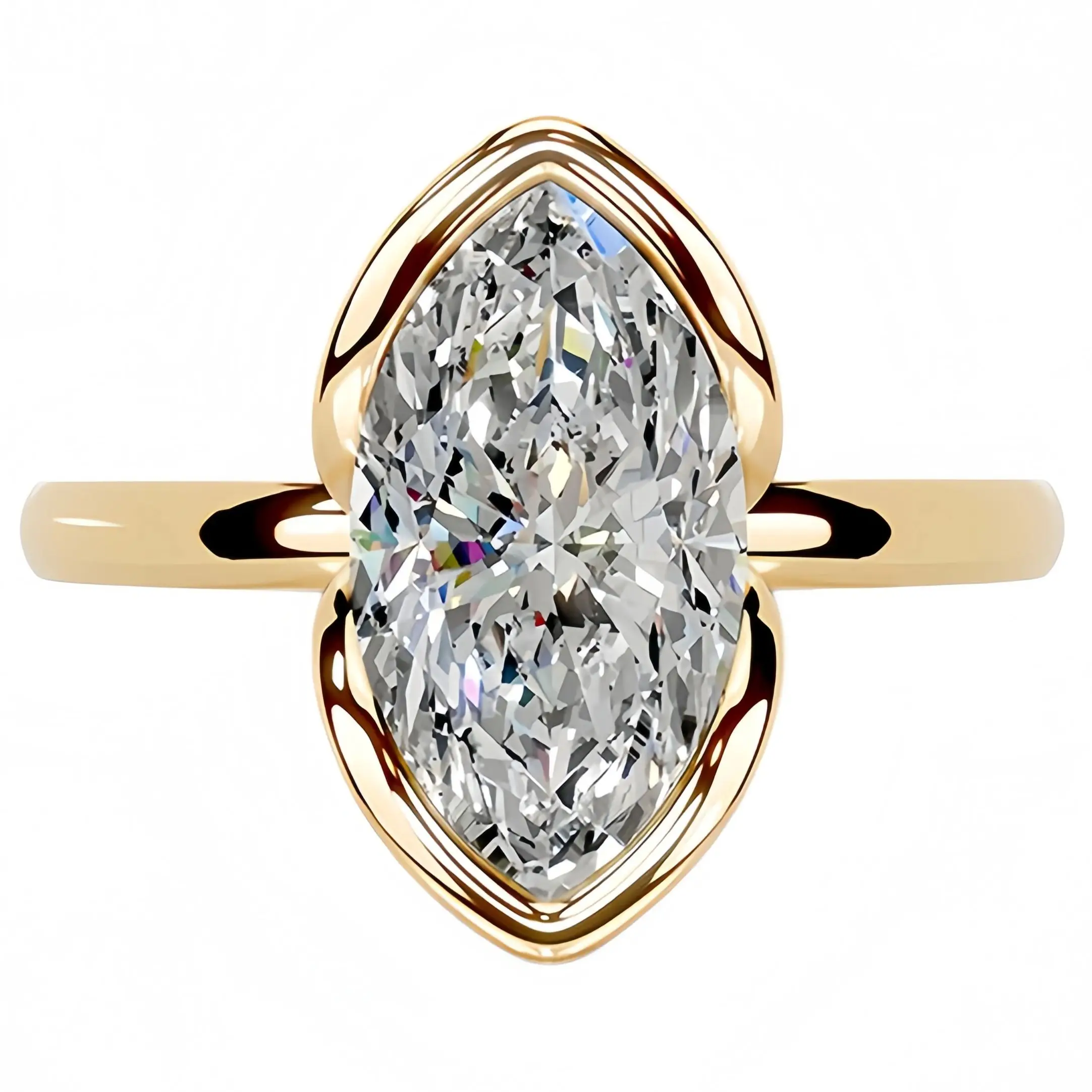Anillo de Plata de Ley 925 con - Moissanite Ring reseña y precio