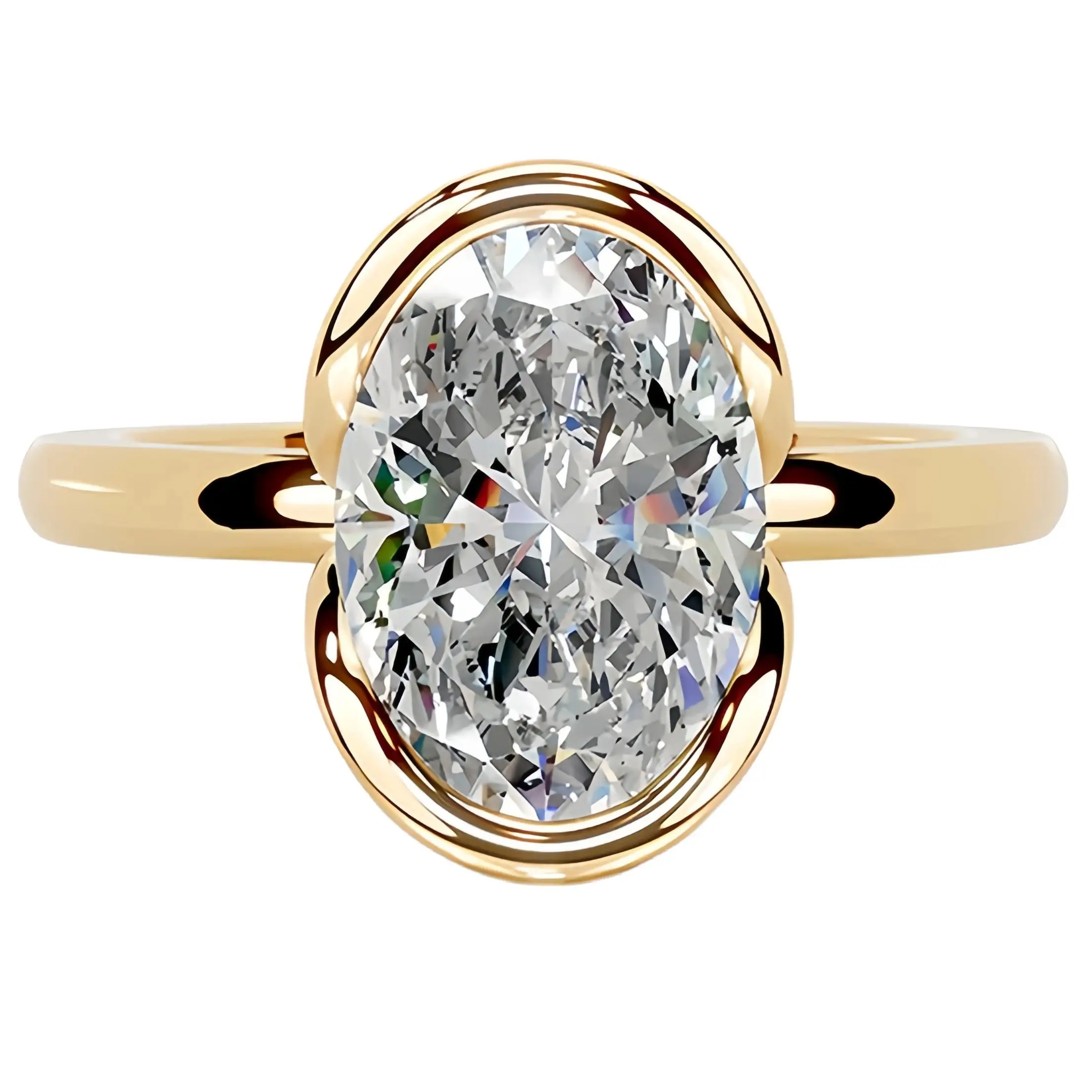 Anillo de Plata de Ley 925 con - Moissanite Ring reseña y precio