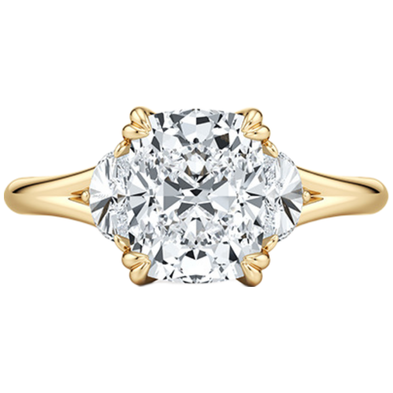 Anillo de Plata de Ley 925 con - Moissanite Ring reseña y precio