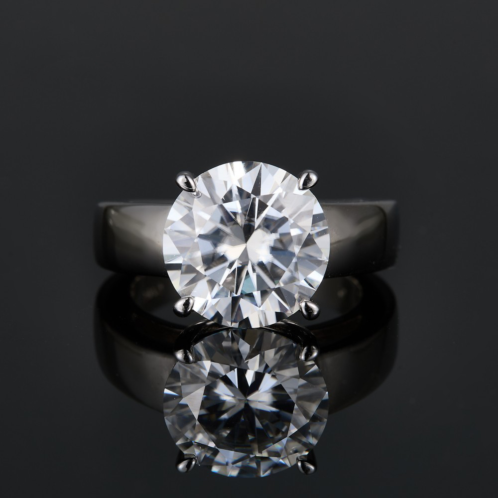 Anillos de mujer con diamantes - Moissanite Ring reseña y precio
