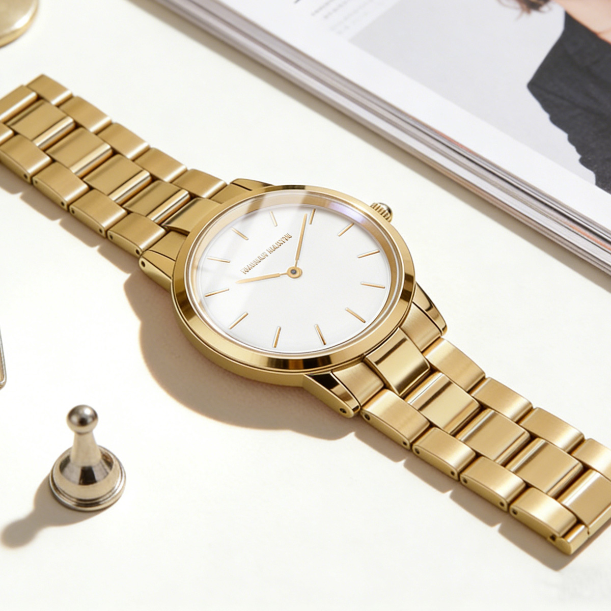 Reloj de mujer de oro rosa, ac - Mystery Jewelry Jar Watches reseña y precio