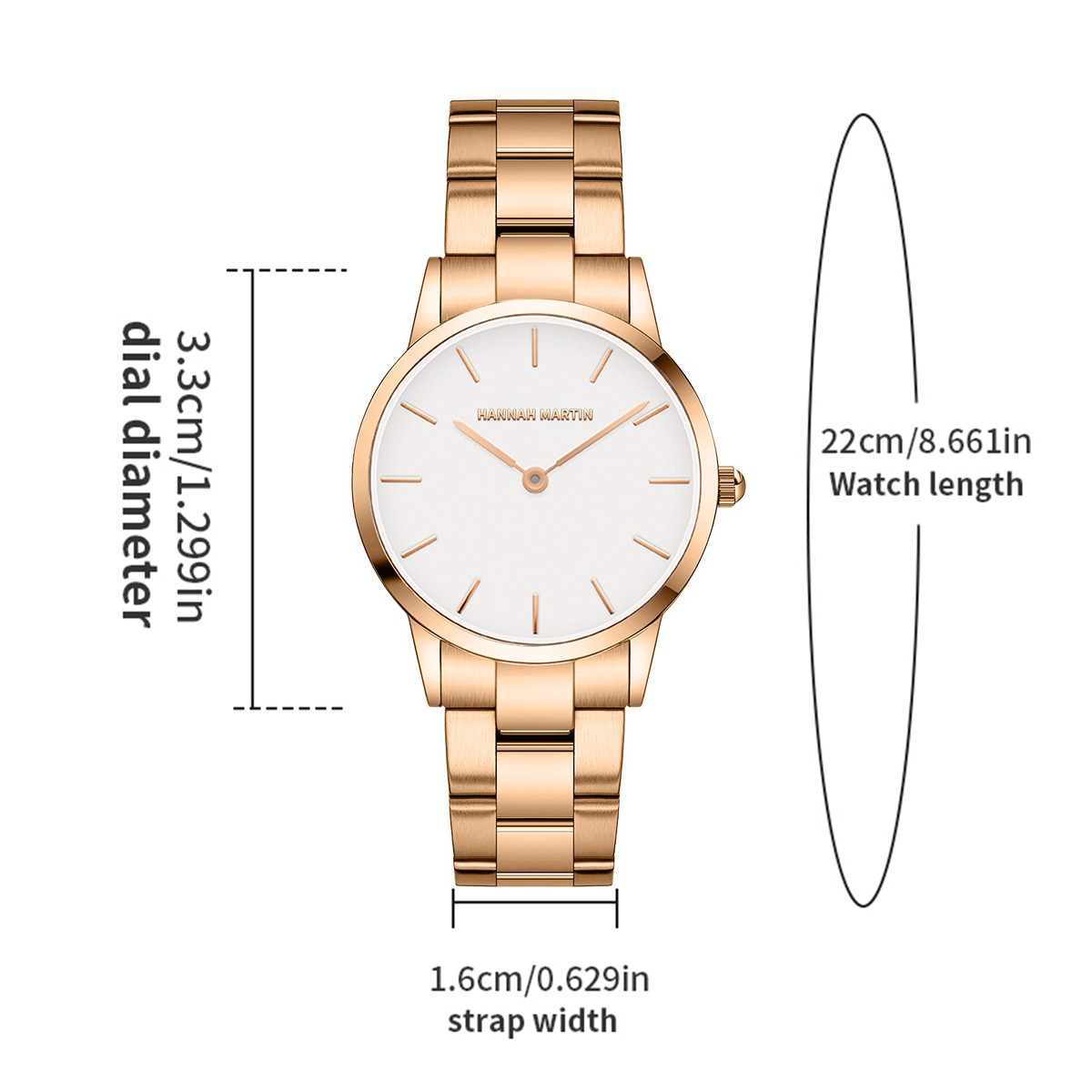 Reloj de mujer de oro rosa, ac - Mystery Jewelry Jar Watches reseña y precio