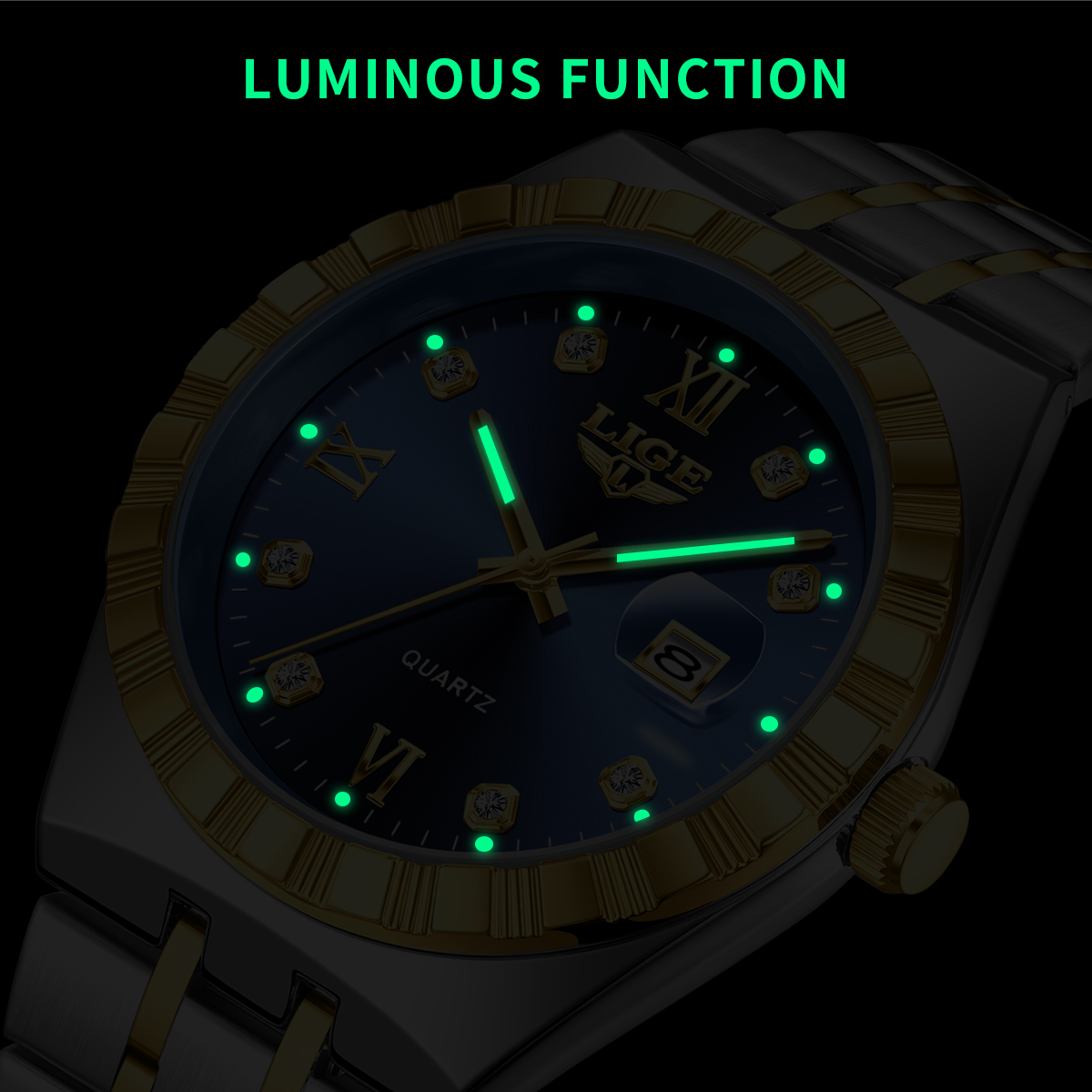 Relojes LIGE para Hombre de Ne - Jewelry Style Watches reseña y precio