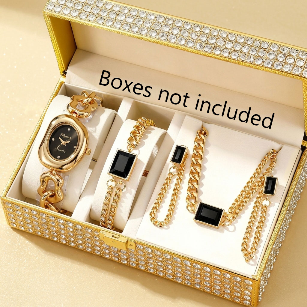 Juego de 5 relojes de cuarzo i - Mystery Jewelry Jar Watches reseña y precio